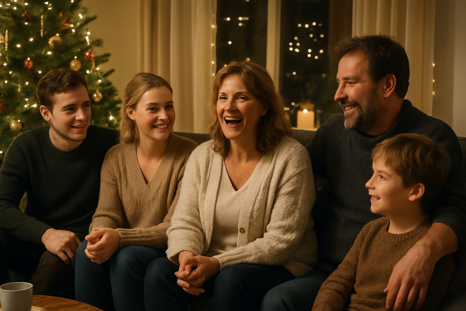 kerst met de bauers hoe laat - Illustration